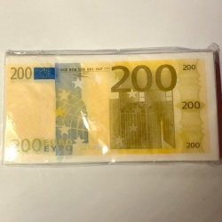 Servetėlės Pinigai 200€
